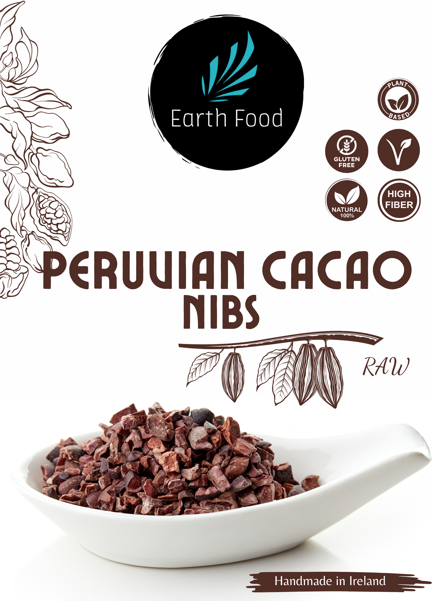 
                  
                    Raw Peruvian Cacao Nibs (250g)
                  
                