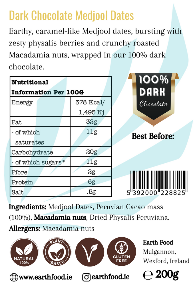 
                  
                    Dark Chocolate Medjool Dates (200g)
                  
                